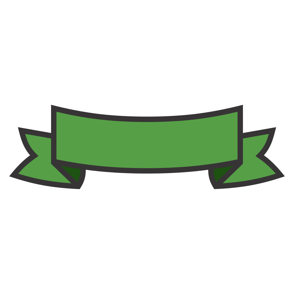 Creative green ribbon design for crafting projects