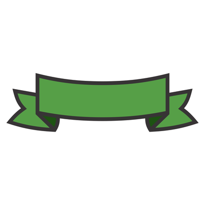 Creative green ribbon design for crafting projects