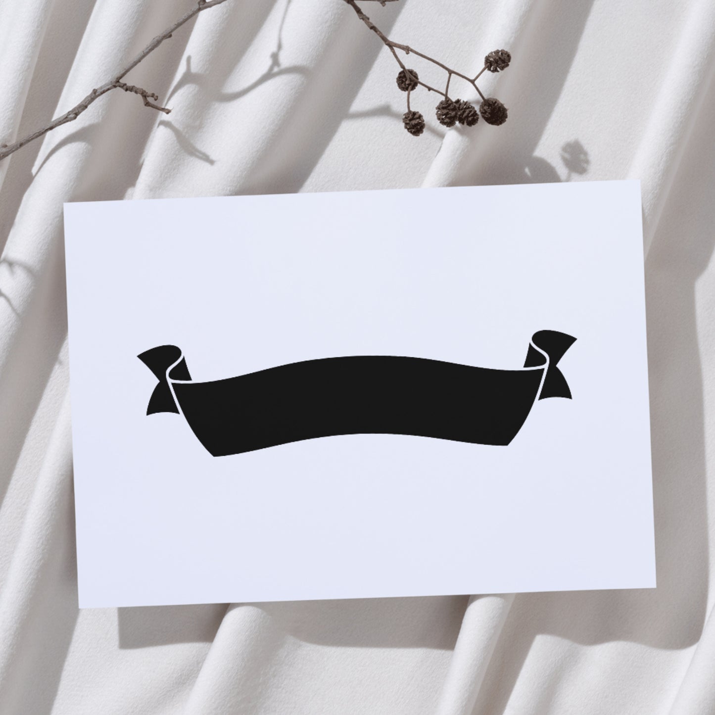 Creative banner set design for cutting machines
