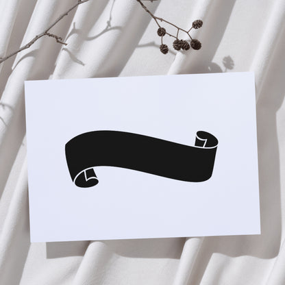 Elegant black banner set for creative projects and designs