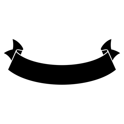 Creative black banner set for crafting and decoration projects