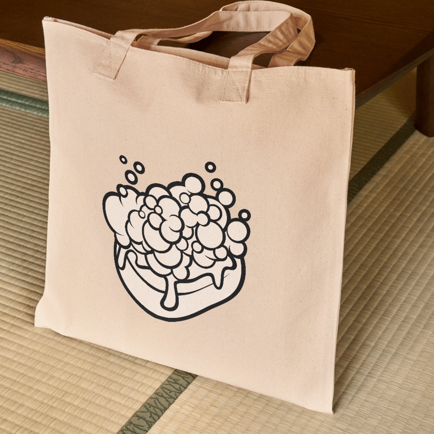 Unique soap bar design featuring vibrant foam bubbles