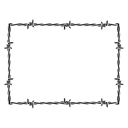 Create stunning designs with barbed wire vector svg files