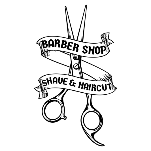 Creative barber shop design for cutting machines