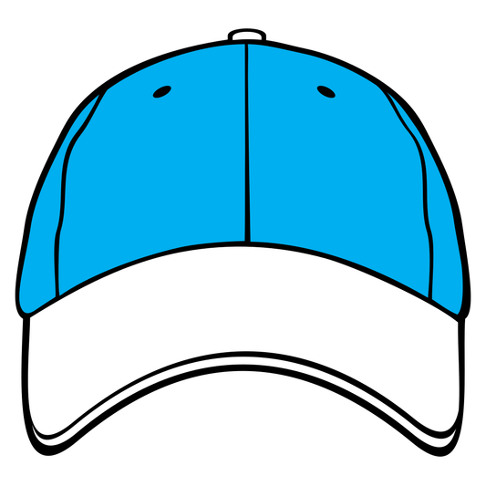 Create stylish designs with a vector baseball cap template