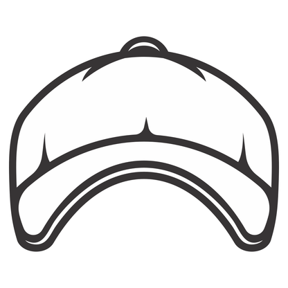 Stylish baseball cap vector design for crafting projects