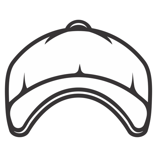 Stylish baseball cap vector design for crafting projects