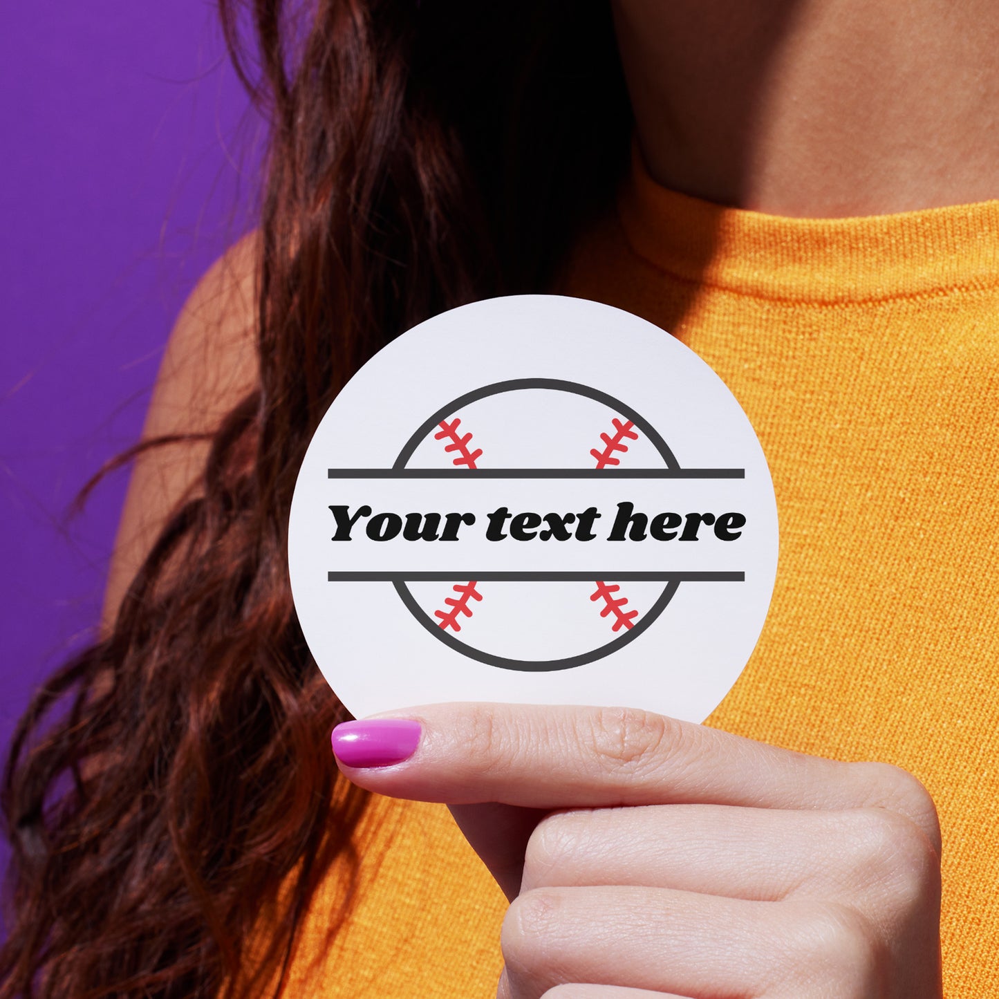 Creative baseball softball monogram design for cutting machines