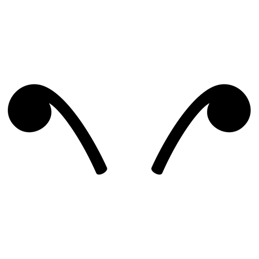 Stylized bee antenna design for craft enthusiasts