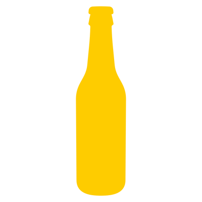 Crafting designs with a vibrant beer bottle silhouette vector