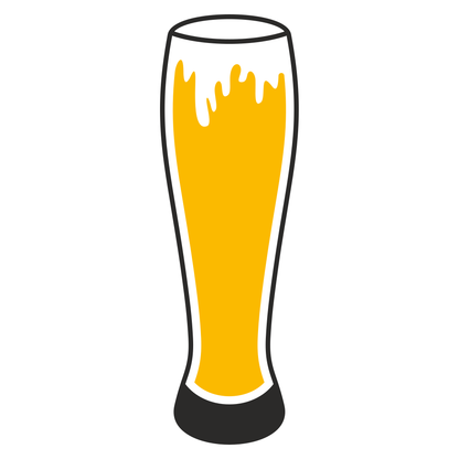 Creative design for a beer mug perfect for cutting machines