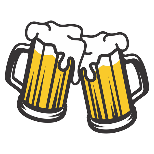 Celebrate with cheerful beer mugs for creative crafting