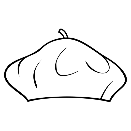 Stylish beret design for crafting enthusiasts and creators