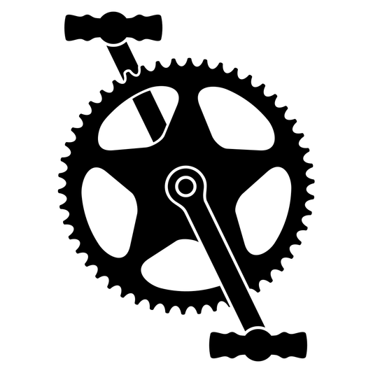 Creative bicycle pedal design ideal for cutting machines