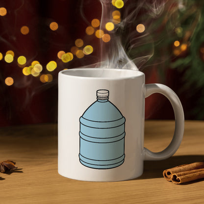 Vector design of a large water bottle for cutting machines