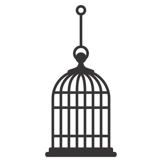 Elegant birdcage design for cutting machines