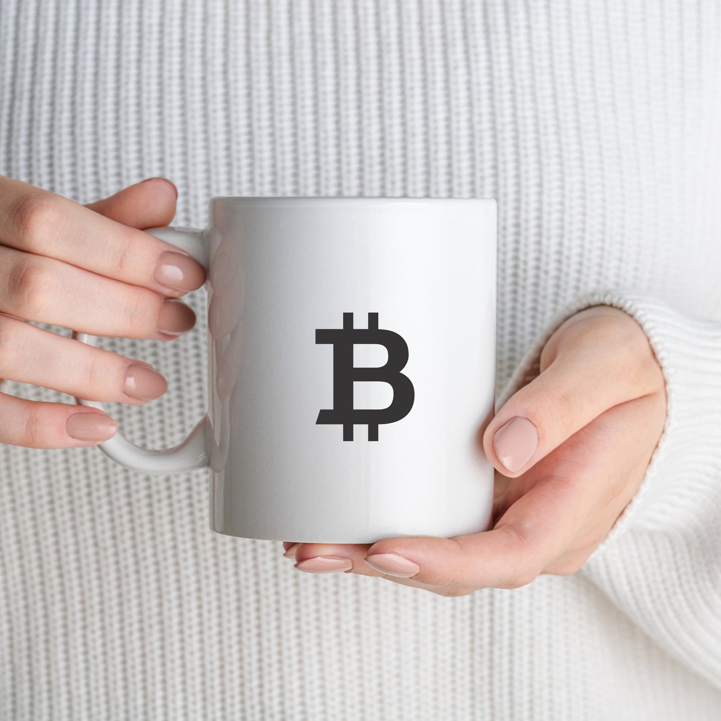 Unique bitcoin icon design for cutting machines