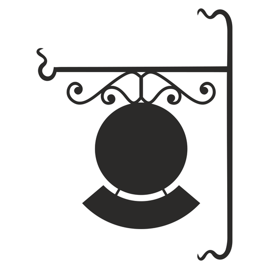 Create unique decor with versatile blank sign vector design