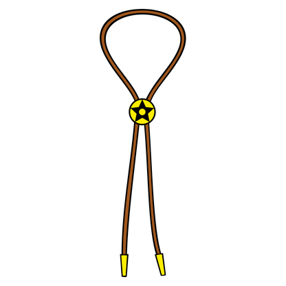 Craft unique bolo neck tie designs with vector SVG files