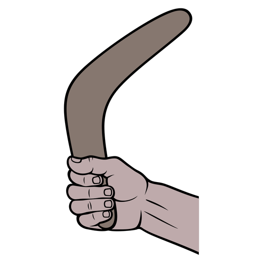 Crafting fun with a boomerang design for cutting machines