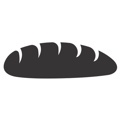 Wholesome bread loaf SVG design for crafting