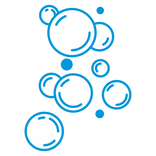 Bubbles floating in air, perfect for crafting projects