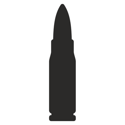 Design for cutting machines featuring a bullet silhouette
