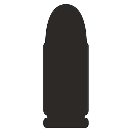 Stylized bullet vector design for crafting projects