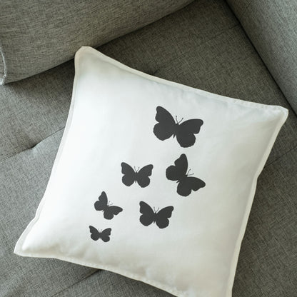 Elegant black butterfly silhouettes for creative designs