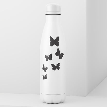 Elegant black butterfly silhouettes for creative designs