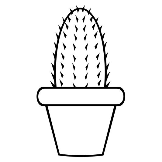 Create beautiful delights with cactus pot vector designs