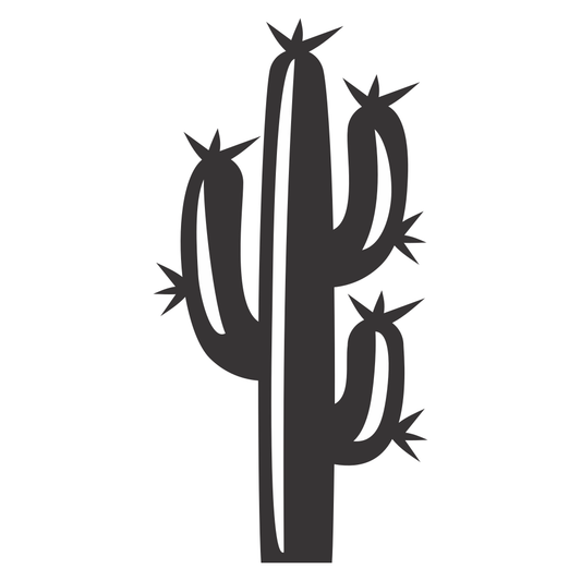 Elegant cactus design for creative crafting projects