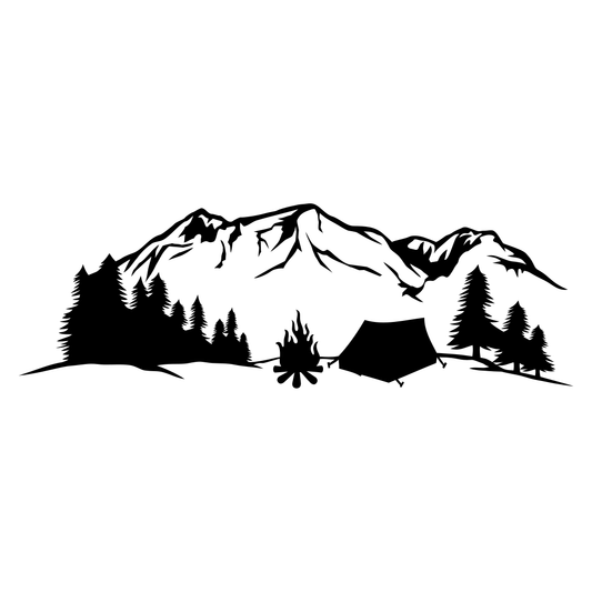 Explore serene camping adventures in mountainous landscapes