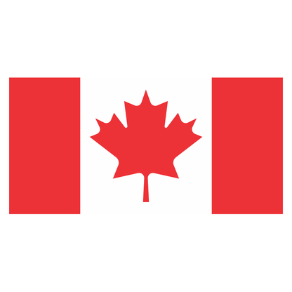 Crafting with Canadian pride featuring a vibrant flag design