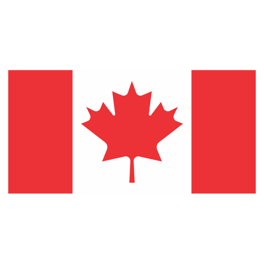 Crafting with Canadian pride featuring a vibrant flag design