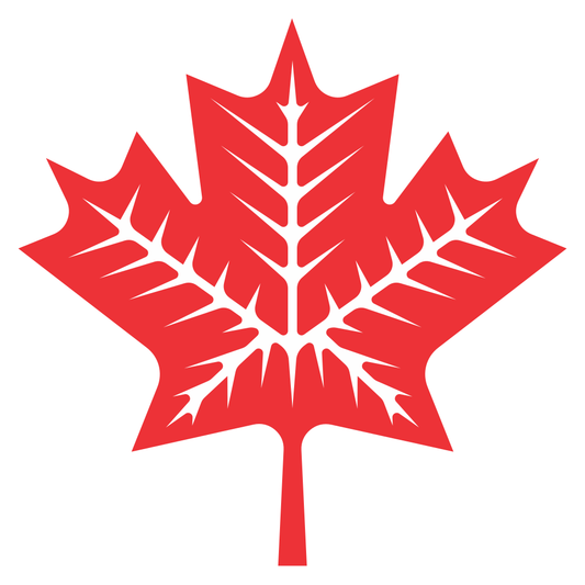 Maple leaf vector design for crafting with cutters