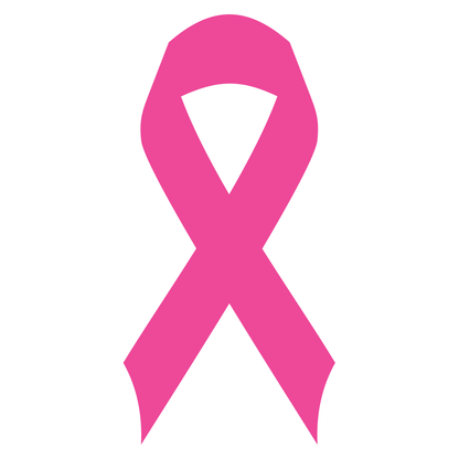 Support cancer awareness with this vibrant pink ribbon design