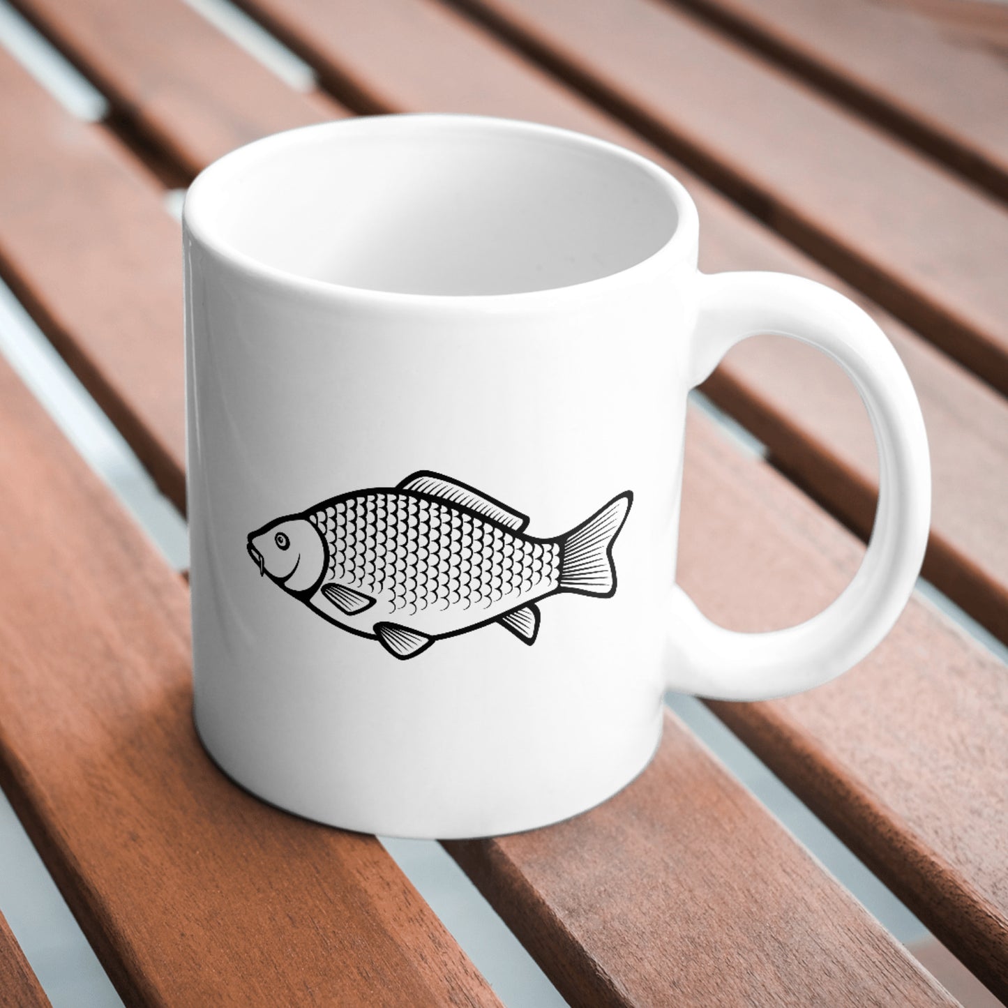 Elegant carp design suitable for cutting machines
