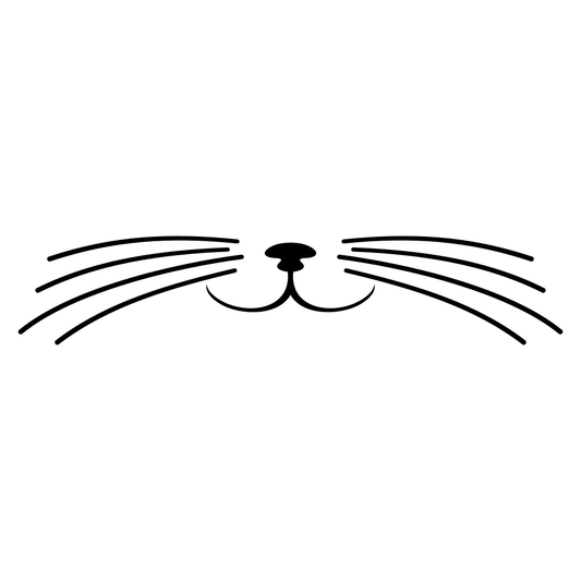Creative cat whiskers design for cutting machines