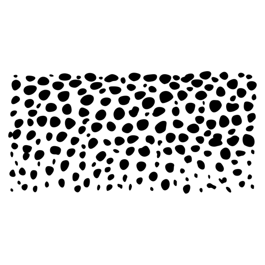 Cheetah fur pattern design for creative cutting projects