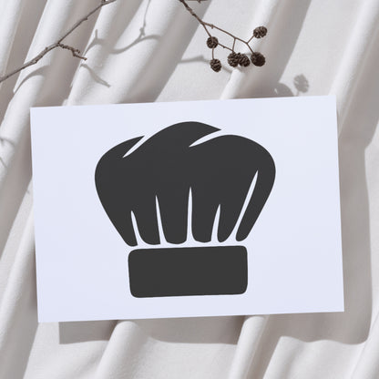 Creative chef hat design for cutting machine projects
