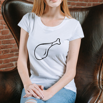 Delicious and versatile chicken leg design for crafting projects