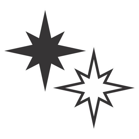 Create stunning Christmas decorations with vector star files
