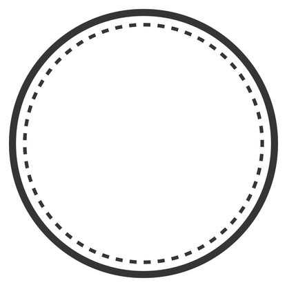 Decorative jar label design for cutting machines