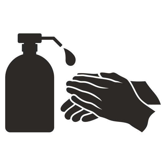 Creative hand washing design for cutting machines