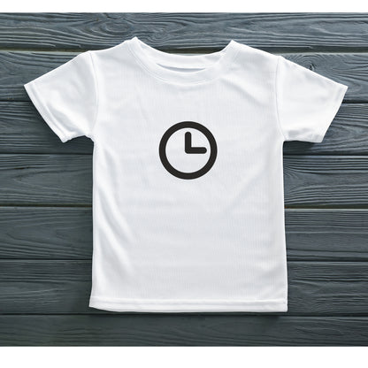 Creative clock icon design for crafting projects