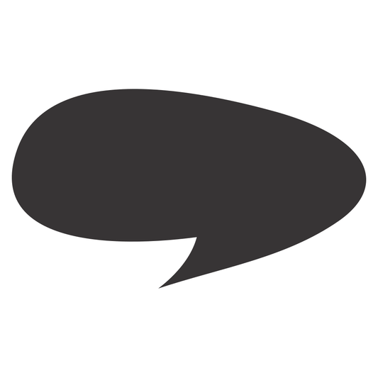 Vector graphic design for cloud speech bubbles in SVG format