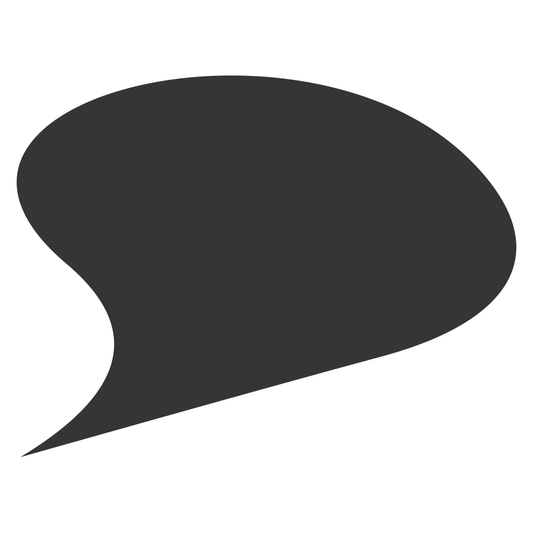 Creative cloud speech bubble design for crafting projects
