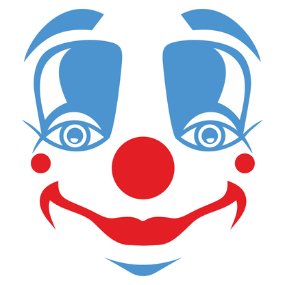 Creative clown design for fun crafting projects