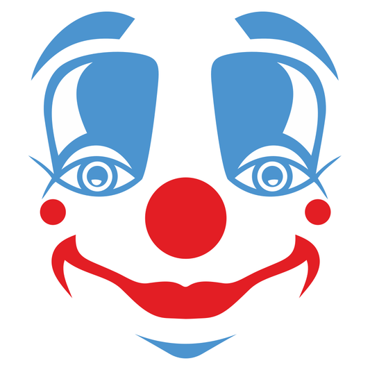 Creative clown design for fun crafting projects